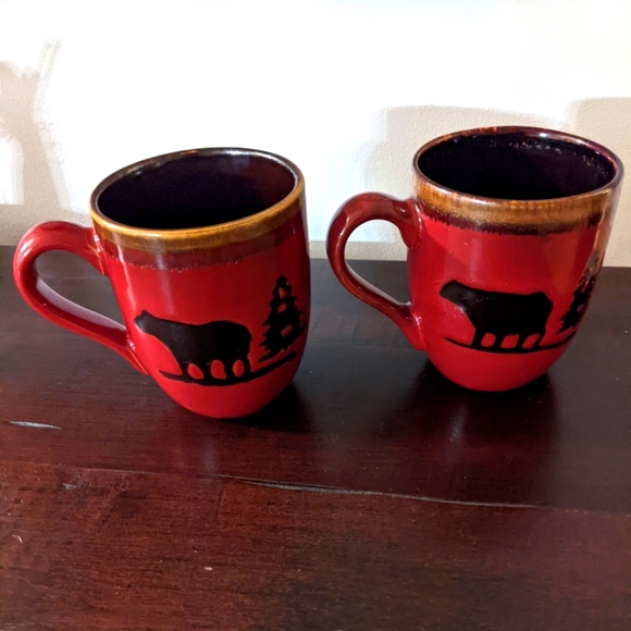 a pair of used / like new coffee mugs - Picture 1 of 5